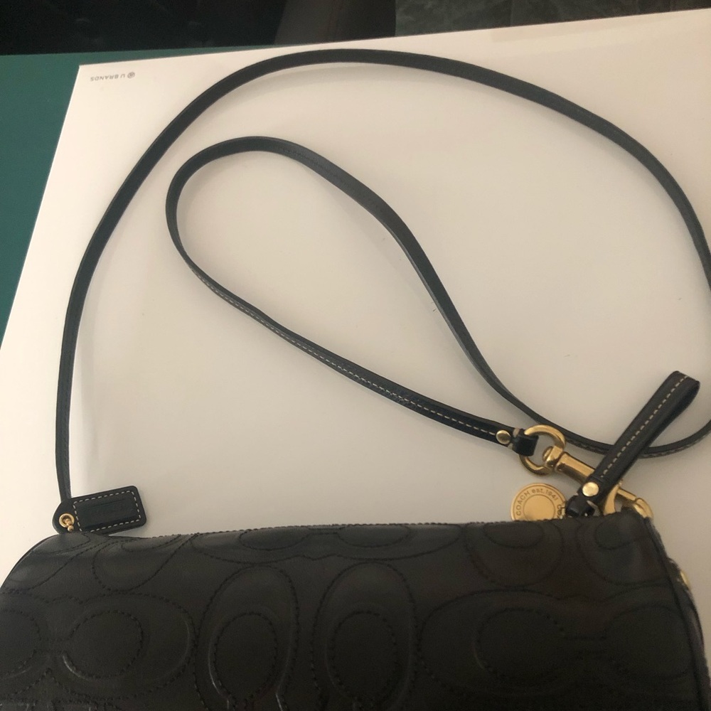 Vintage Coach Rollbag in Leather Signature - Picture 5 of 6